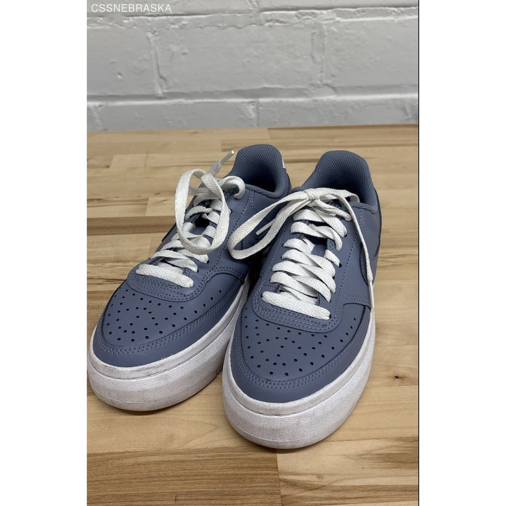 Nike Blue Court Vision Alta / Ashen Slate Blue Women's Shoes - Size 7
